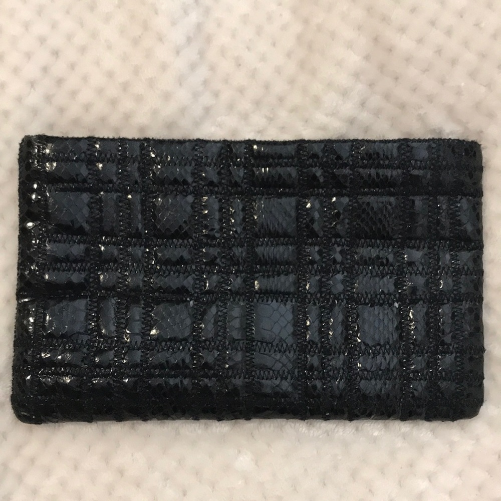 Vintage LYRELLA Snake Skin Embossed Quilted Purse